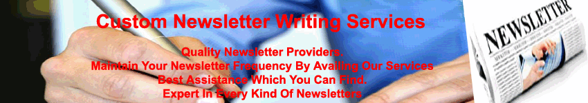 Newsletter Writing Services