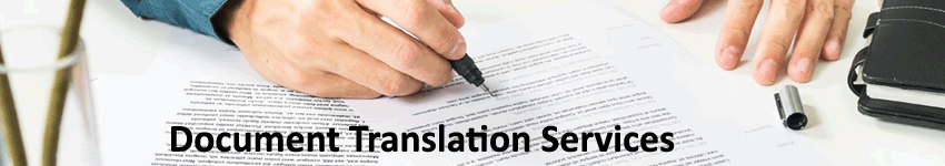 Document Translation Services